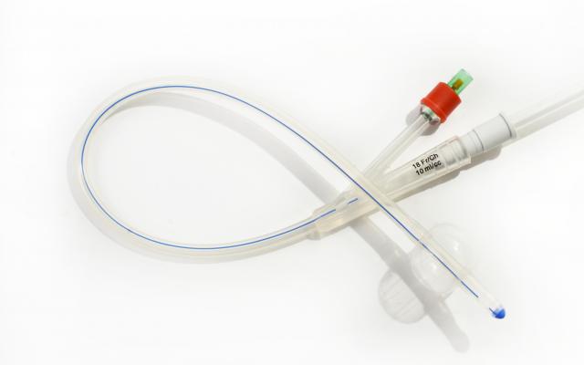 Een katheter.