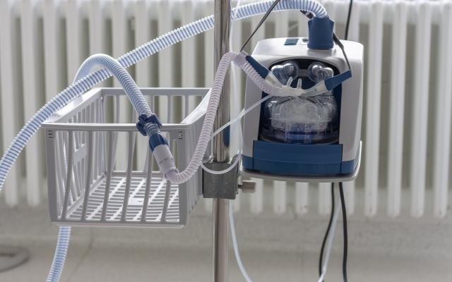 Een zuurstofapparaat.