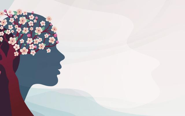 Illustratie van twee en profile hoofden