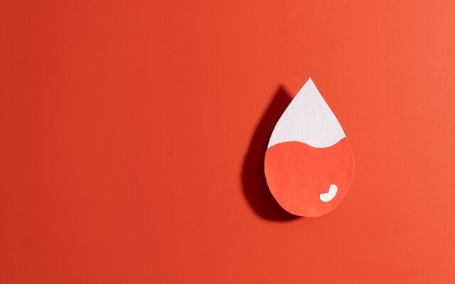 Illustratie bloeddruppel