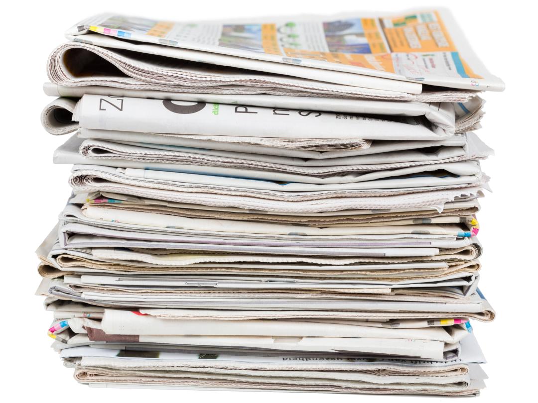 Stapel kranten