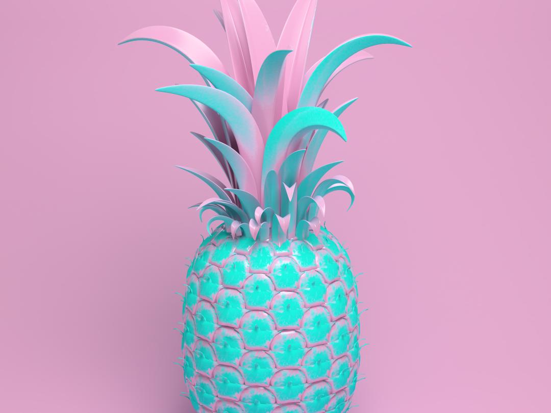 Illustratie van een ananas