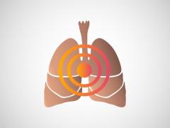 Illustratie van een paar longen.