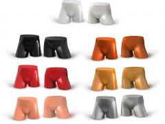 Modelpoppen van pelvis in allerlei kleuren