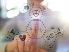 Foto: Wright Studio/shutterstock Doorzichtig scherm met iconen