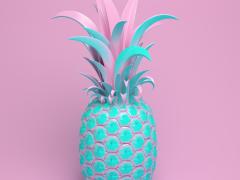 Illustratie van een ananas