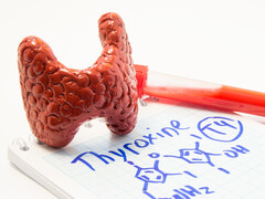 Illustratie van Thyroxine