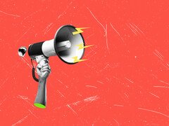 megafoon hard praten