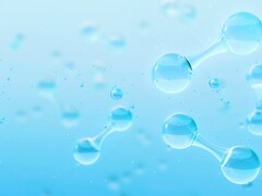 Illustratie van zuurstof moleculen