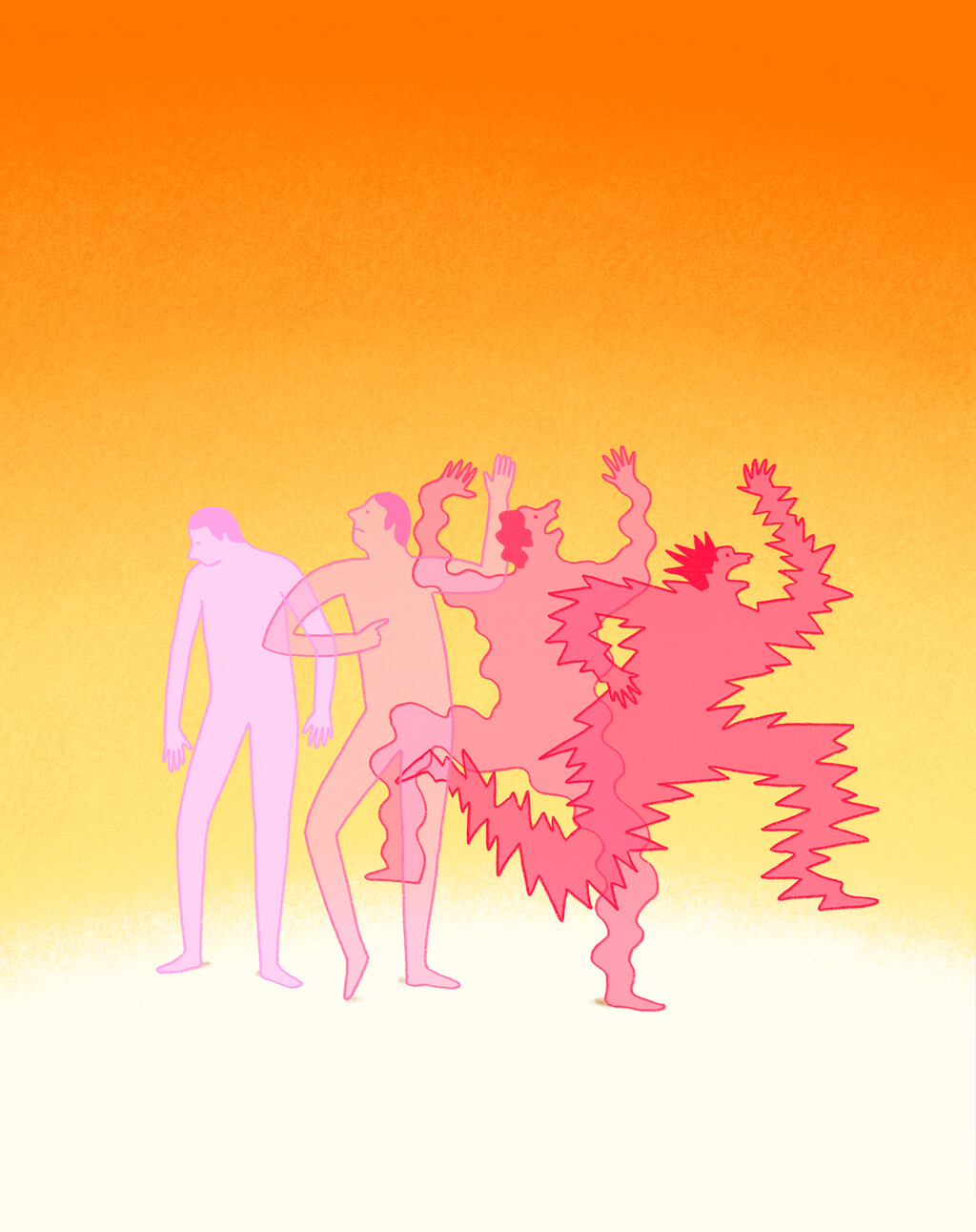 Mensen die boos worden